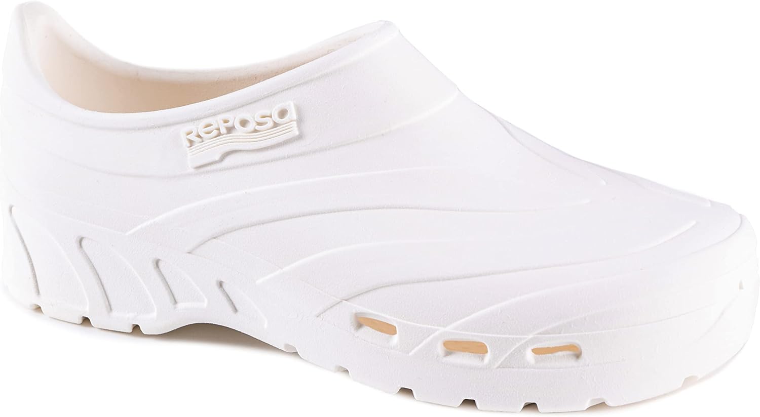 Сабо REPOSA для взрослых, унисекс, медицинская профессиональная обувь, белый
Сабо REPOSA для взрослых, унисекс, медицинская профессиональная обувь, белый
