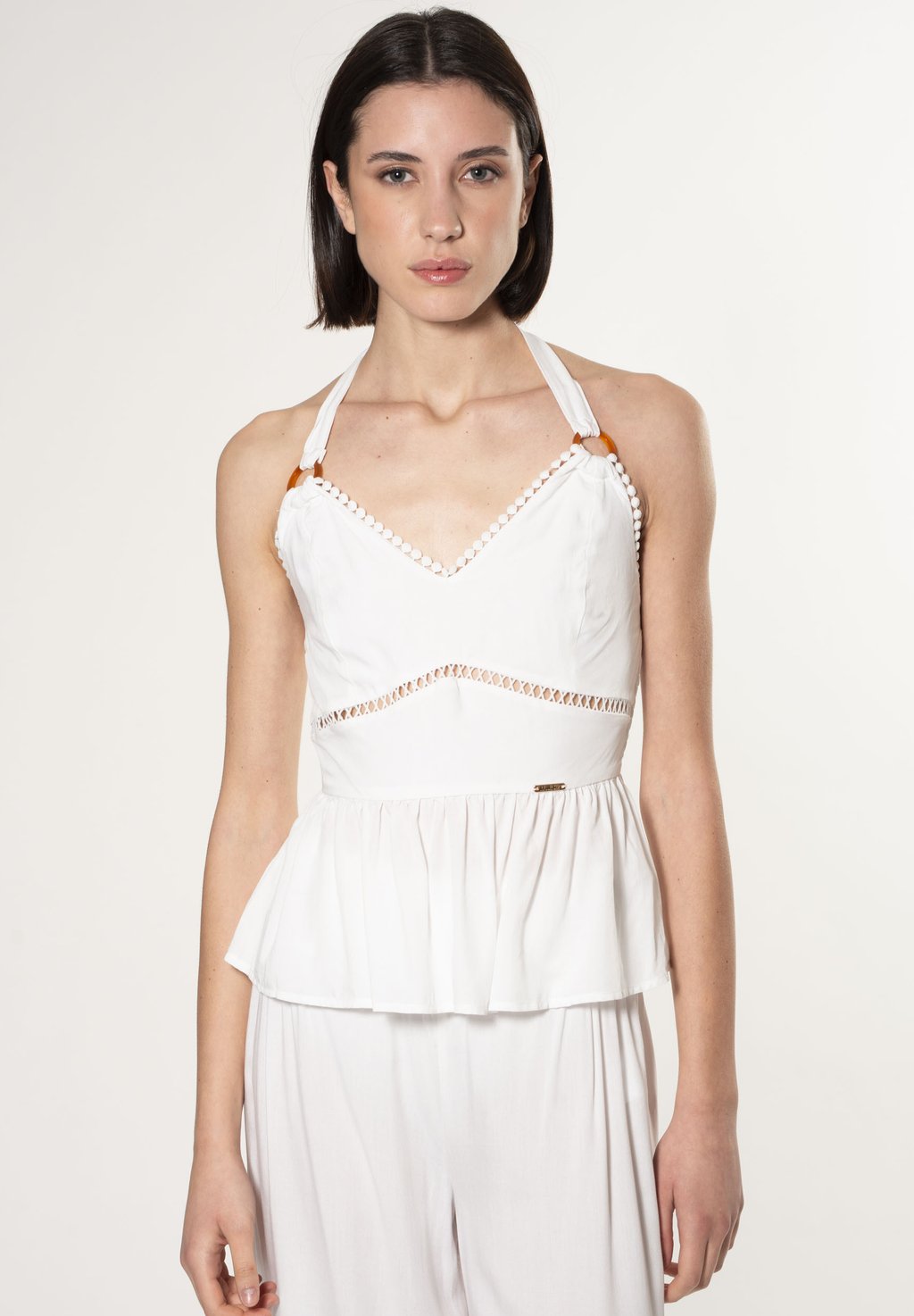 Топ NECKHOLDER TRIMMED - Blouse INFLUENCER, белый
Топ NECKHOLDER TRIMMED - Blouse INFLUENCER, белый