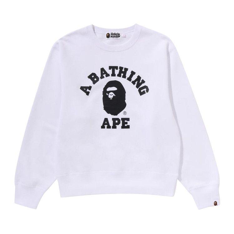 Толстовка BAPE College Crewneck Sweatshirt, Black
Толстовка BAPE College Crewneck Sweatshirt, Black