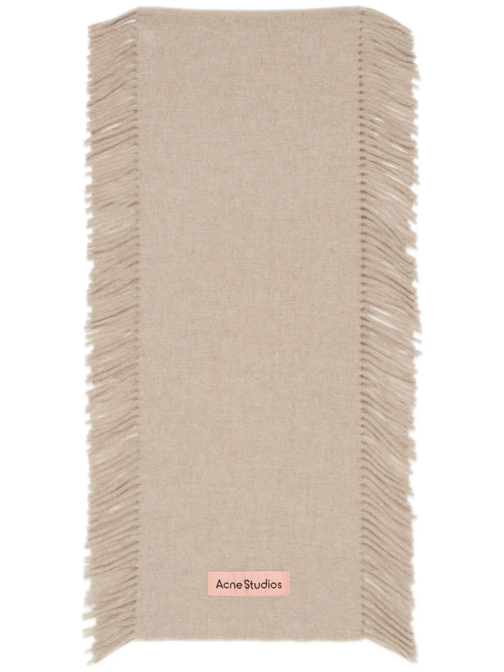 Шерстяной шарф с бахромой Acne Studios, нейтральный
Шерстяной шарф с бахромой Acne Studios, нейтральный