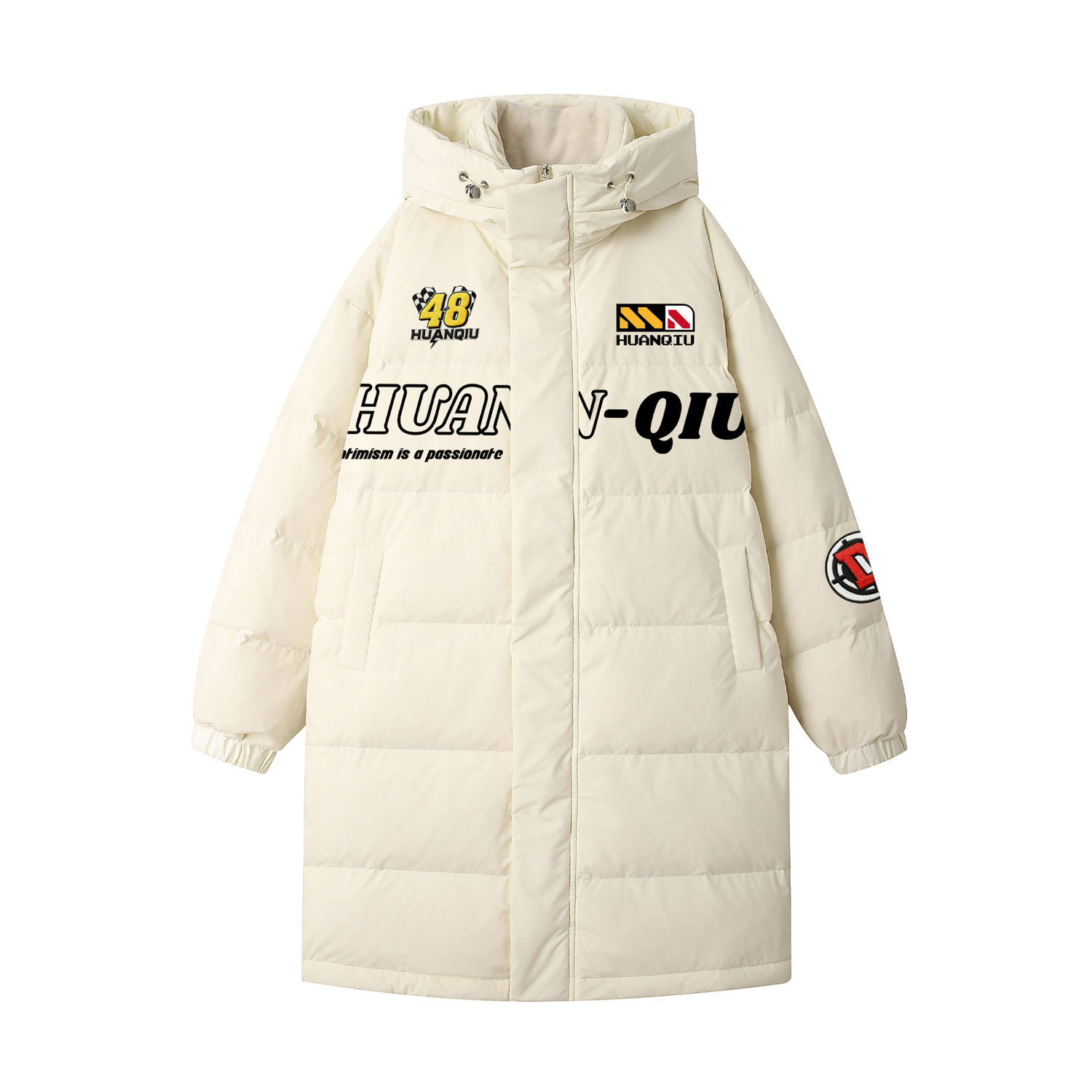 Пуховик Unisex с капюшоном утепленный HUANQIU, бежевый оранжевый
Пуховик Unisex с капюшоном утепленный HUANQIU, бежевый оранжевый