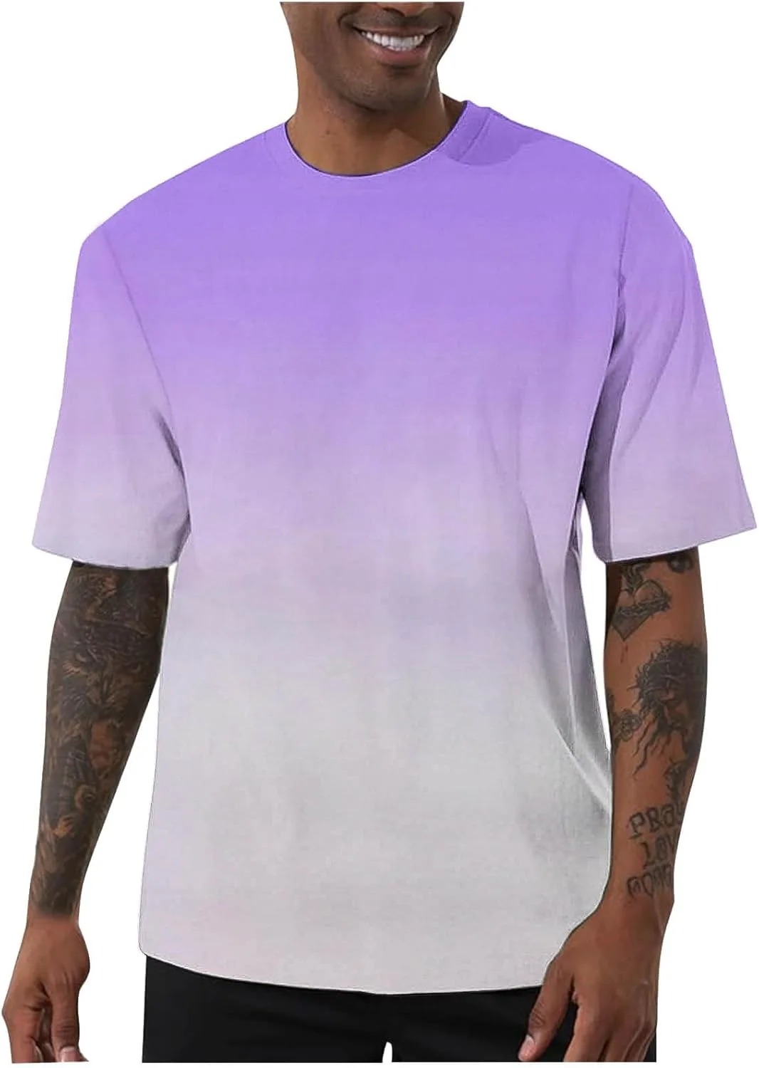 Мужская летняя футболка Casual Mixed Color с коротким рукавом и свободным кроем
Мужская летняя футболка Casual Mixed Color с коротким рукавом и свободным кроем