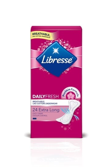 Гигиенические прокладки Extra Long, 24 шт. Libresse
Гигиенические прокладки Extra Long, 24 шт. Libresse