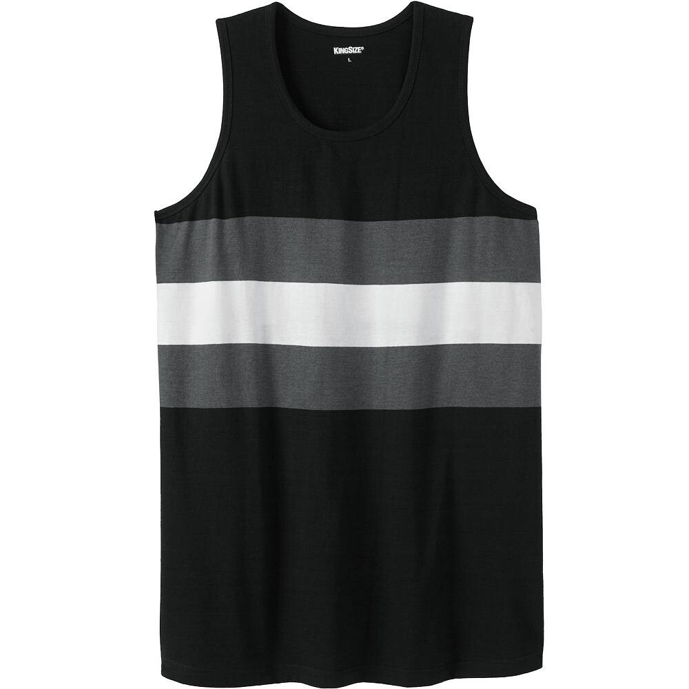 Мужская большая и высокая безусадочная легкая майка Kingsize KingSize, цвет Black Stripe
Мужская большая и высокая безусадочная легкая майка Kingsize KingSize, цвет Black Stripe