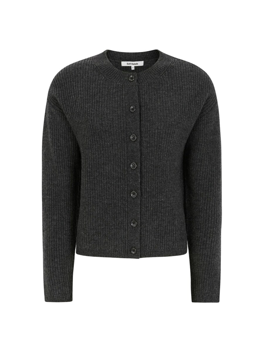 Вязаный кардиган Soft Rebels West, темно-серый
Вязаный кардиган Soft Rebels West, темно-серый