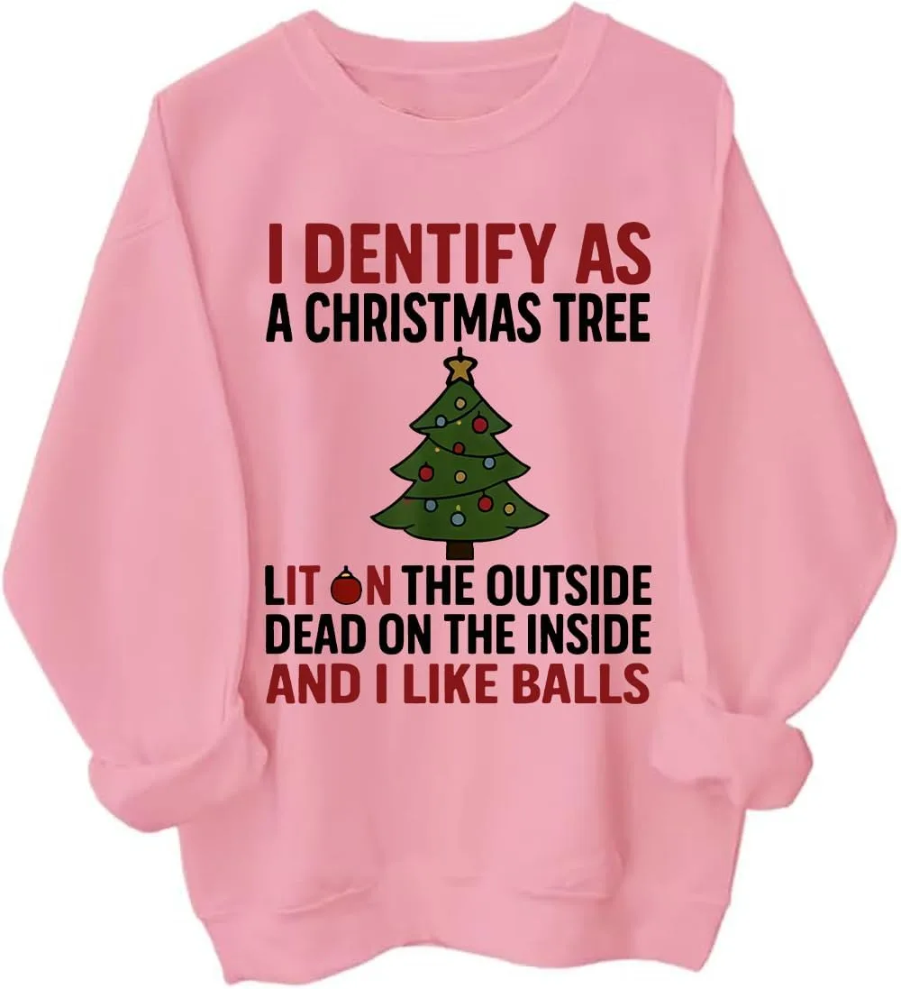 Свитшот Funny Christmas "I Identify As A Christmas Tree Lit On The Outside" Exosea
Свитшот Funny Christmas "I Identify As A Christmas Tree Lit On The Outside" Exosea