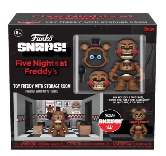 Five Nights At Freddy'S, Funko Snaps, комната охраны, сборочный комплект 
Five Nights At Freddy'S, Funko Snaps, комната охраны, сборочный комплект