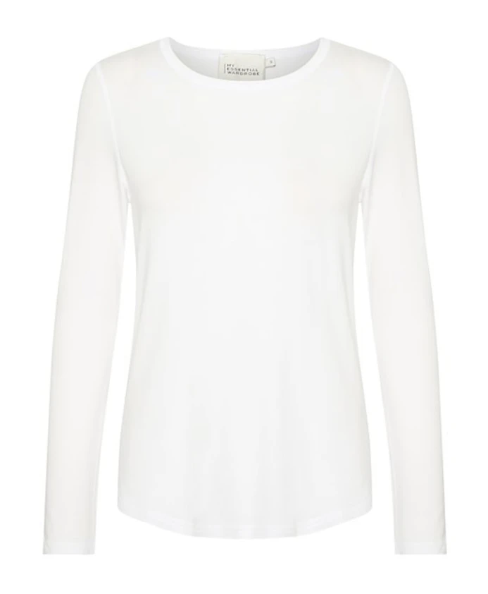 Модальная блузка топ и футболка My Essential Wardrobe, белый
Модальная блузка топ и футболка My Essential Wardrobe, белый