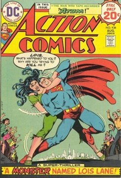 Action Comics #438 "A Jewel From Space Turns Lois Lane Into a Super-powered Beast-woman" (DC COMICS)
Action Comics #438 "A Jewel From Space Turns Lois Lane Into a Super-powered Beast-woman" (DC COMICS)