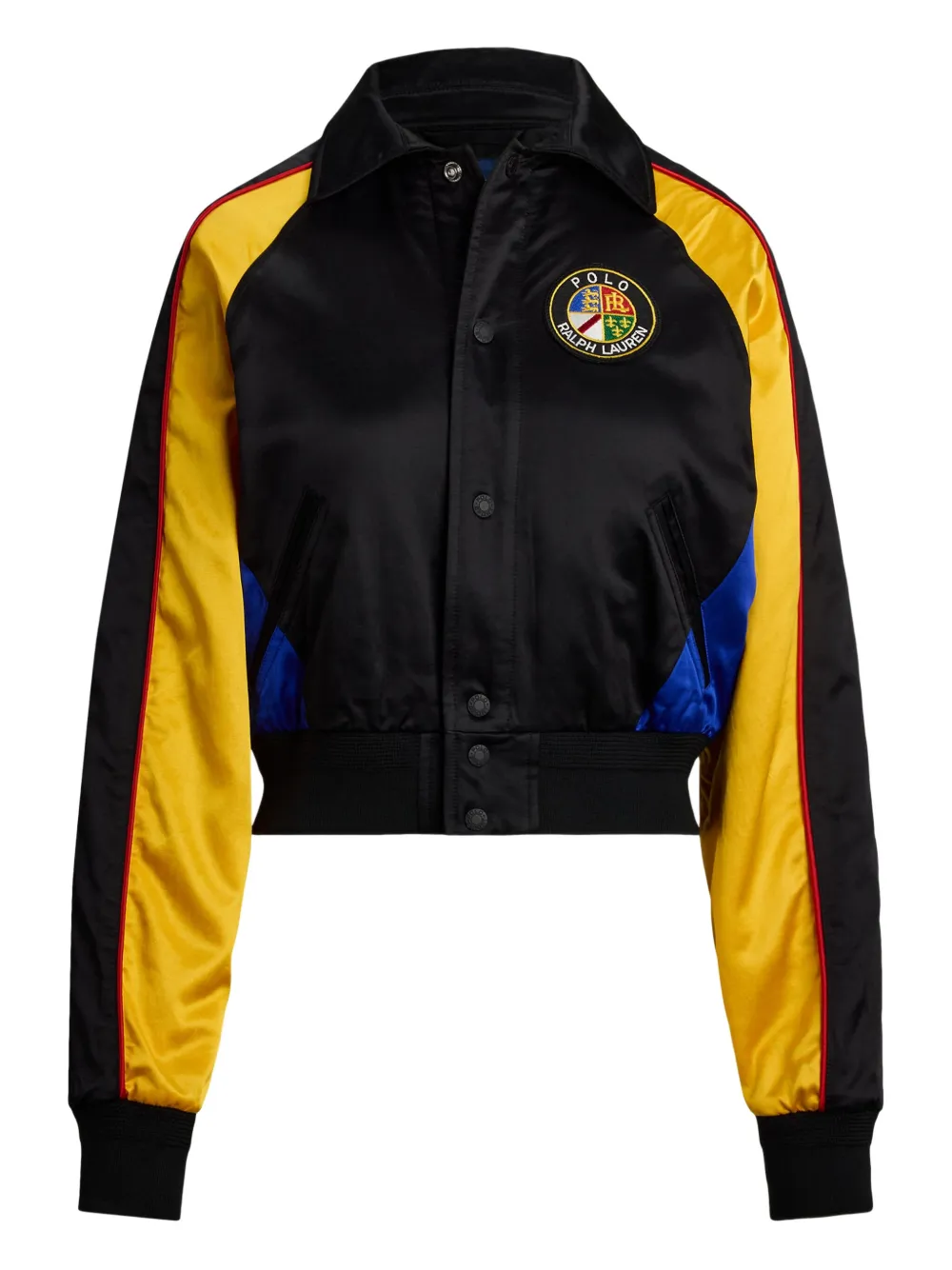 Атласный бомбер POLO RALPH LAUREN, черный
Атласный бомбер POLO RALPH LAUREN, черный
