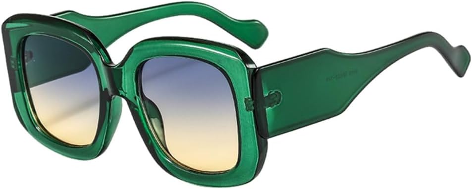 Солнцезащитные очки в стиле панк-ретро с широкой оправой и дужками, модель 2027 года, для мужчин и женщин, модные, с защитой от УФ-излучения UV400, винтажные MTZJH, Green
Солнцезащитные очки в стиле панк-ретро с широкой оправой и дужками, модель 2027 года, для мужчин и женщин, модные, с защитой от УФ-излучения UV400, винтажные MTZJH, Green