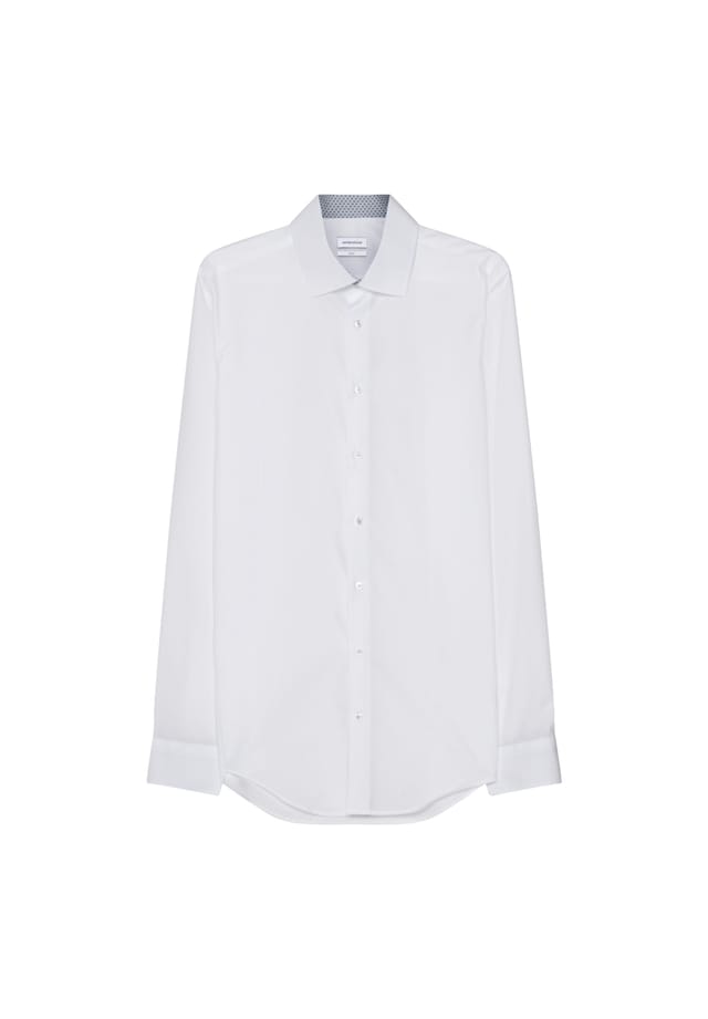 Деловая рубашка узкая Seidensticker, белый
Деловая рубашка узкая Seidensticker, белый