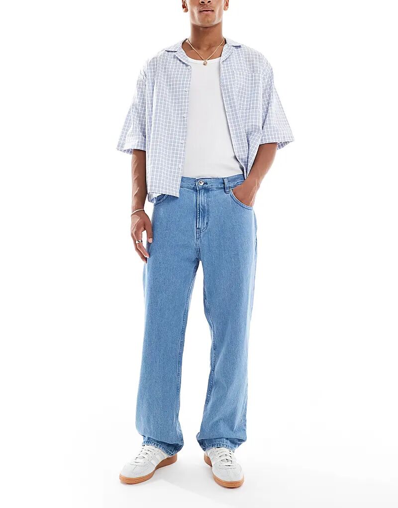 Джинсы Quiksilver Baggy в стиле девяностых синего цвета
Джинсы Quiksilver Baggy в стиле девяностых синего цвета