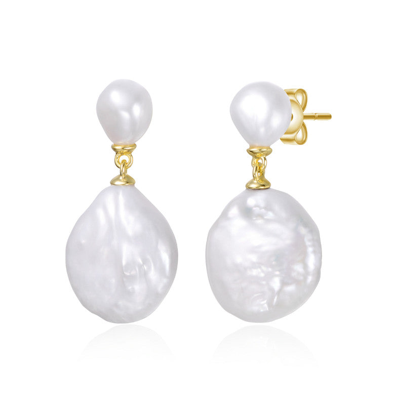 Серьги-монетки с перламутровым покрытием из стерлингового серебра 14 карат Genevive, золотой
Серьги-монетки с перламутровым покрытием из стерлингового серебра 14 карат Genevive, золотой