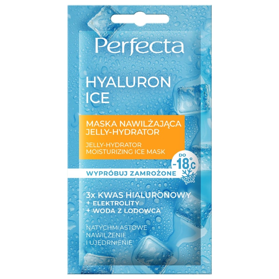 Perfecta, Hyaluron Ice Jelly-Hydrator, увлажняющая маска для лица
Perfecta, Hyaluron Ice Jelly-Hydrator, увлажняющая маска для лица