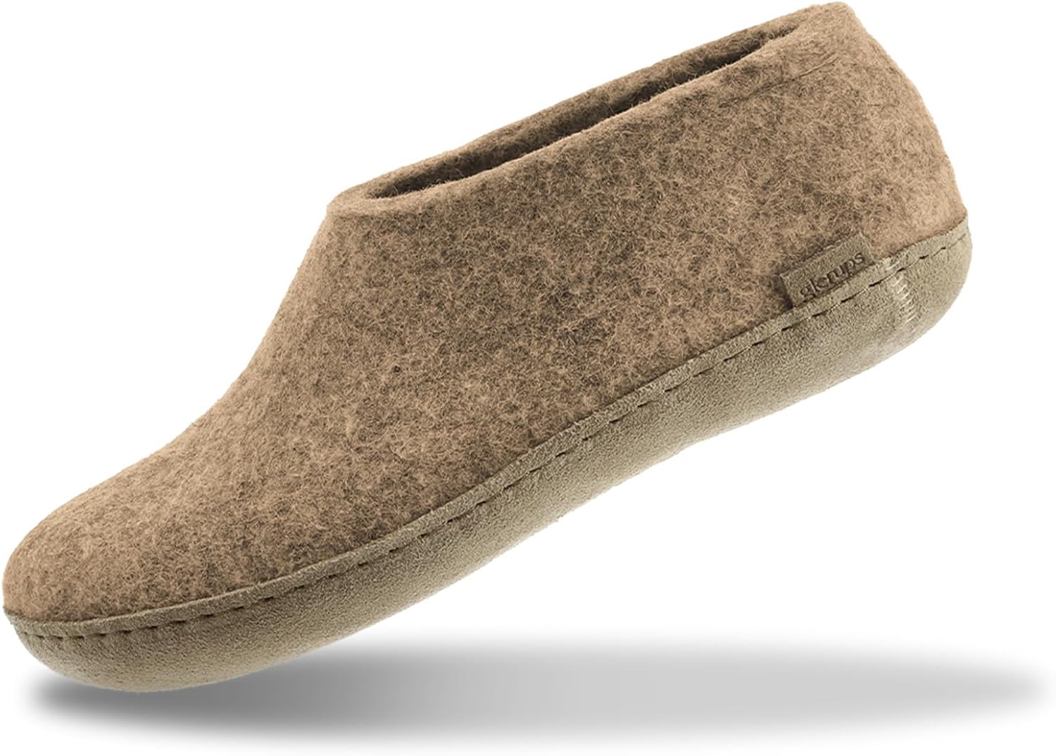 Тапочки Glerups из смеси шерсти 100 с кожаной подошвой - унисекс, Sand
Тапочки Glerups из смеси шерсти 100 с кожаной подошвой - унисекс, Sand