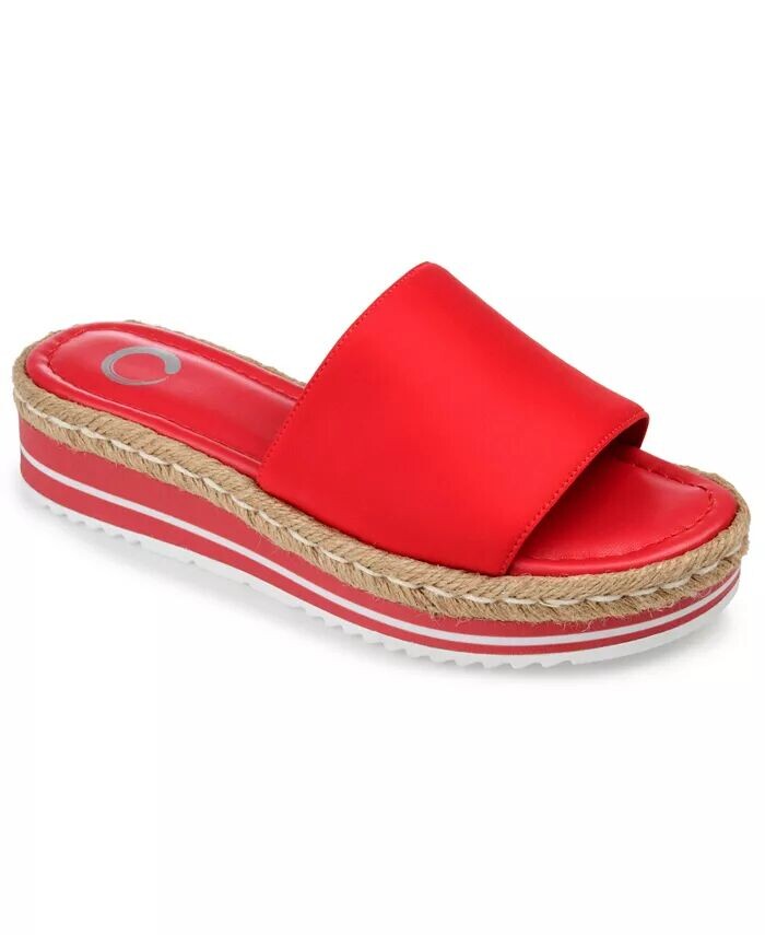 Женские босоножки Rosey Espadrille на танкетке на платформе Journee Collection, красный
Женские босоножки Rosey Espadrille на танкетке на платформе Journee Collection, красный