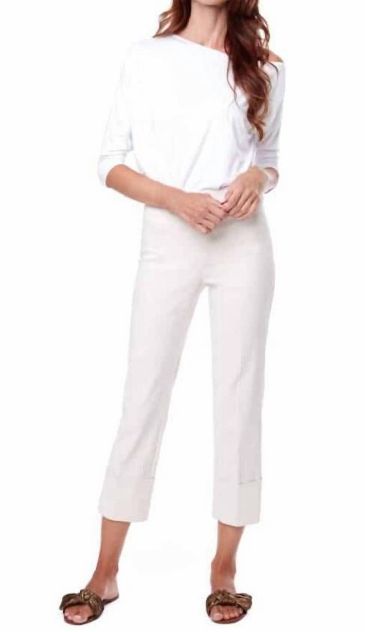 Льняные укороченные брюки на резинке Up!, Linen
Льняные укороченные брюки на резинке Up!, Linen