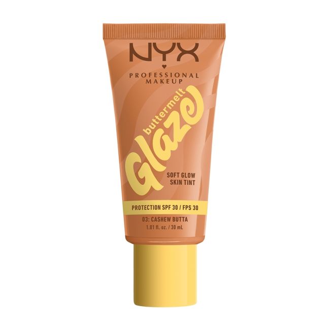 Мягкая тональная основа Buttermelt glaze spf 30 NYX Professional Makeup, цвет cashew butta, 30 мл
Мягкая тональная основа Buttermelt glaze spf 30 NYX Professional Makeup, цвет cashew butta, 30 мл