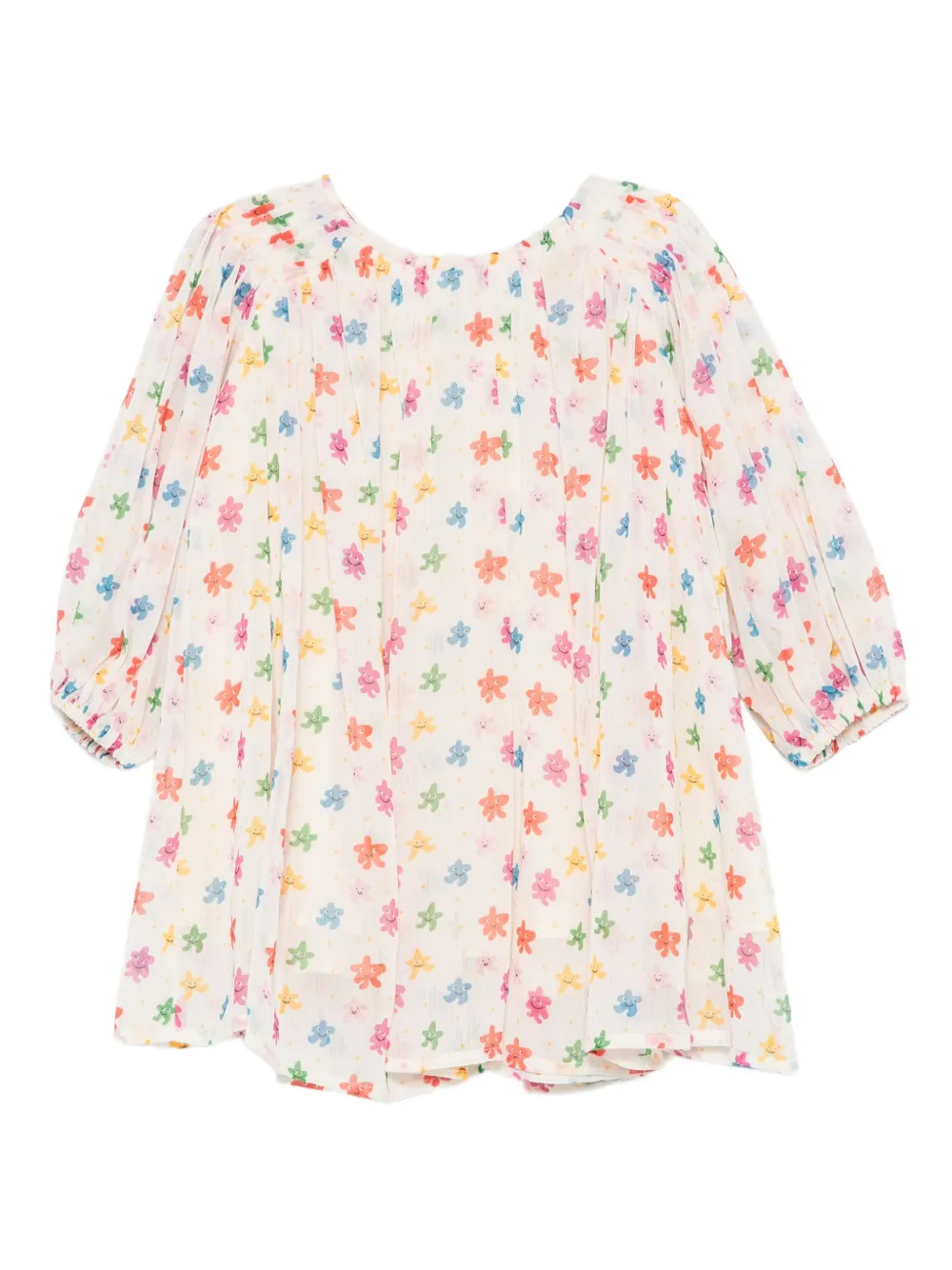 Платье с цветочным принтом Stella Mccartney Kids, белый
Платье с цветочным принтом Stella Mccartney Kids, белый