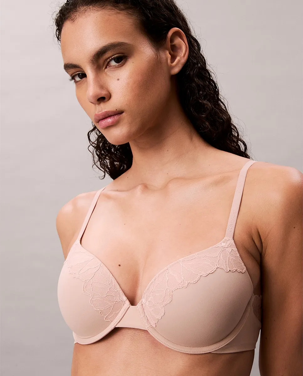 Предформированный бюстгальтер PERFECTLY FIT LACE Calvin Klein, бежевый
Предформированный бюстгальтер PERFECTLY FIT LACE Calvin Klein, бежевый