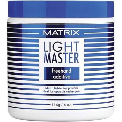 Matrix Light Master Freehand Additive Осветляющая пудра 114 мл
Matrix Light Master Freehand Additive Осветляющая пудра 114 мл