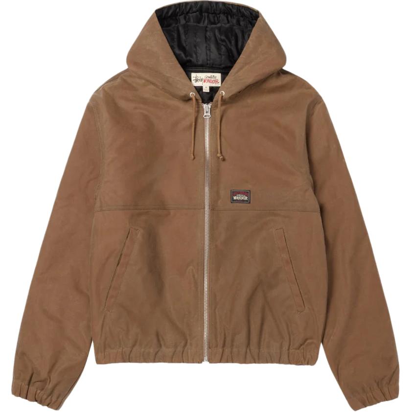 Куртка худи с молнией stüssy Stussy, хаки
Куртка худи с молнией stüssy Stussy, хаки