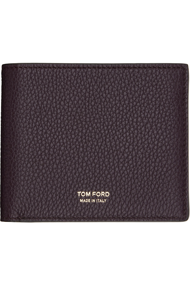 Tom Ford Классический складной кошелек из зернистой кожи бордового цвета
Tom Ford Классический складной кошелек из зернистой кожи бордового цвета