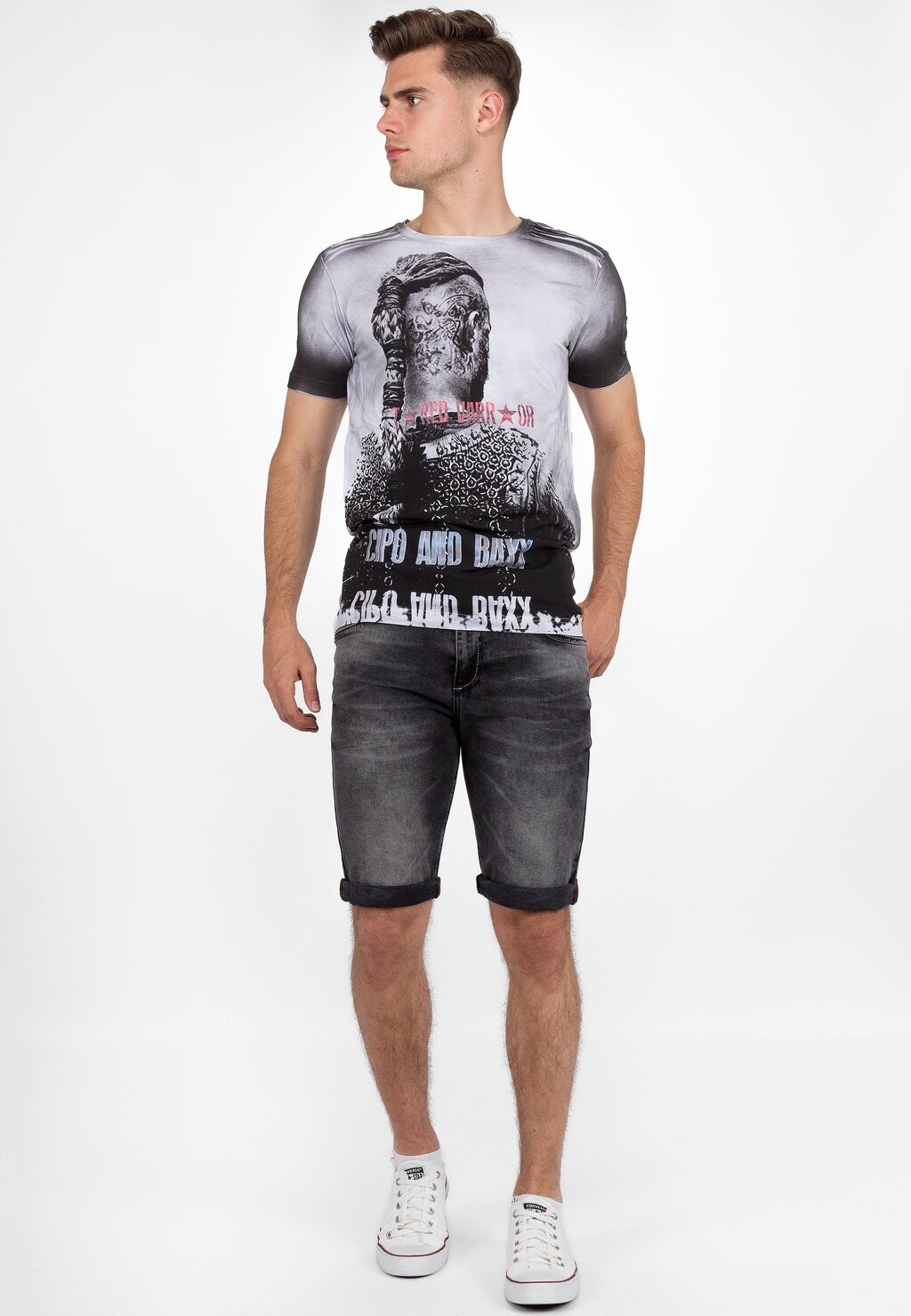 Джинсовые шорты Cipo & Baxx, черный
Джинсовые шорты Cipo & Baxx, черный