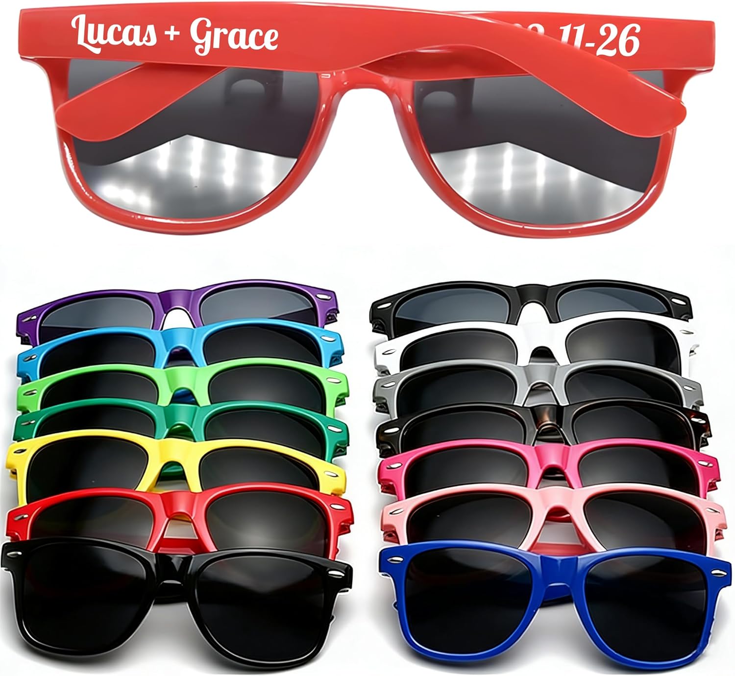 Персонализированные солнцезащитные очки оптом, изготовление на заказ, свадебные солнцезащитные очки, солнцезащитные очки для девичников, солнцезащитные очки для женщин и мужчин DFDG, Red
Персонализированные солнцезащитные очки оптом, изготовление на заказ, свадебные солнцезащитные очки, солнцезащитные очки для девичников, солнцезащитные очки для женщин и мужчин DFDG, Red