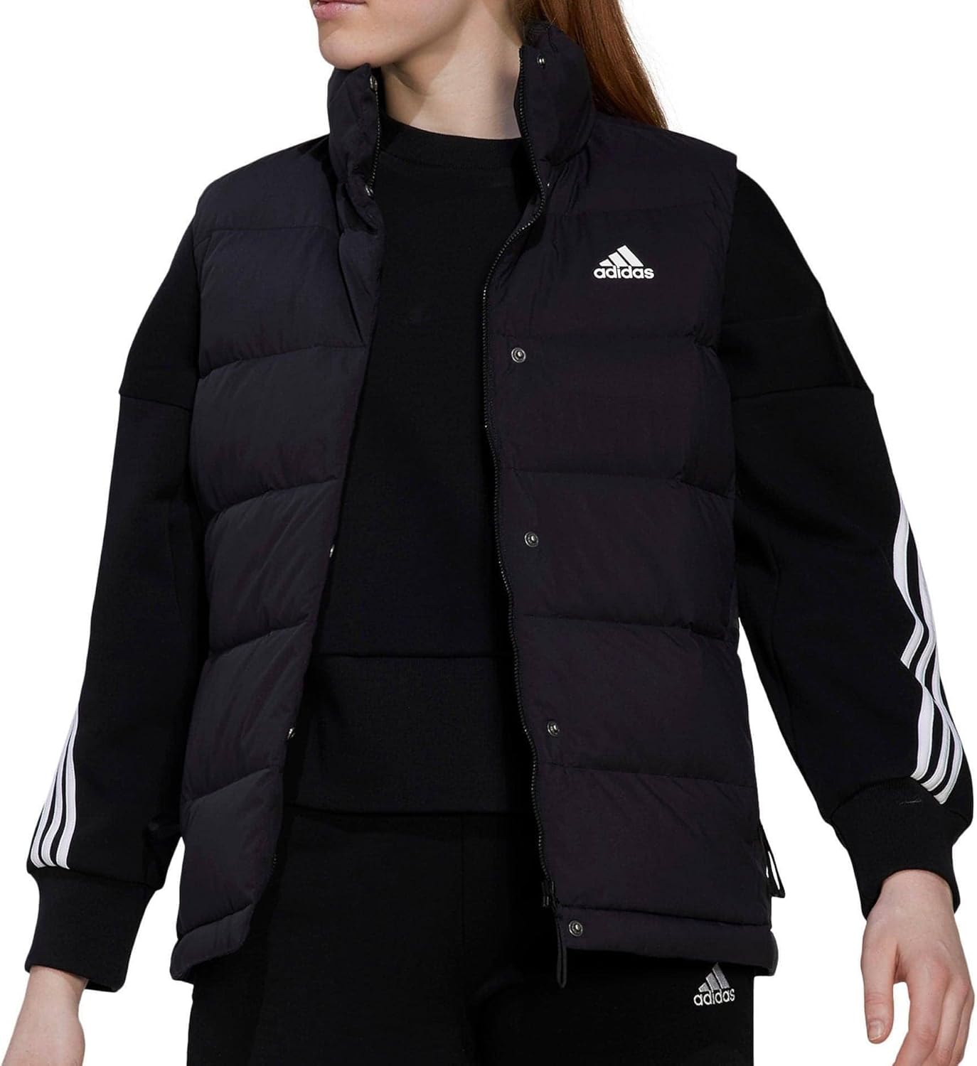 Женская жилетка Adidas Helionic пуховая, черный
Женская жилетка Adidas Helionic пуховая, черный