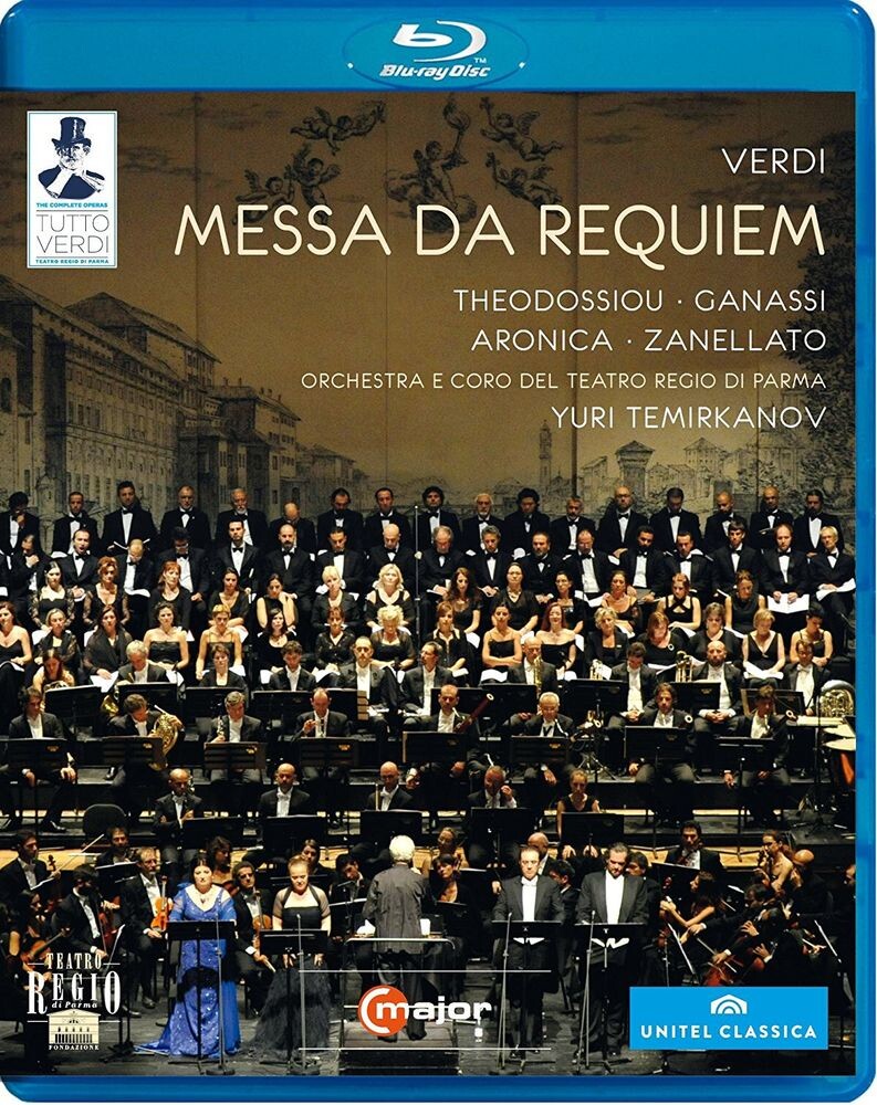 Диск Blu-ray Messa Da Requiem (BLU-RAY)
Диск Blu-ray Messa Da Requiem (BLU-RAY)