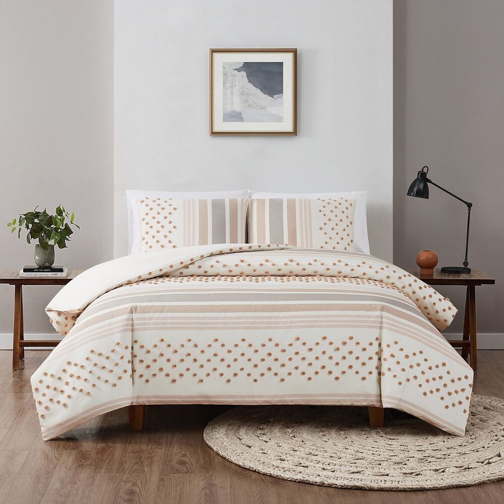 Brooklyn Loom Mia Tufted Текстурный комплект из 3 пододеяльников с накладками, цвет Neutral
Brooklyn Loom Mia Tufted Текстурный комплект из 3 пододеяльников с накладками, цвет Neutral