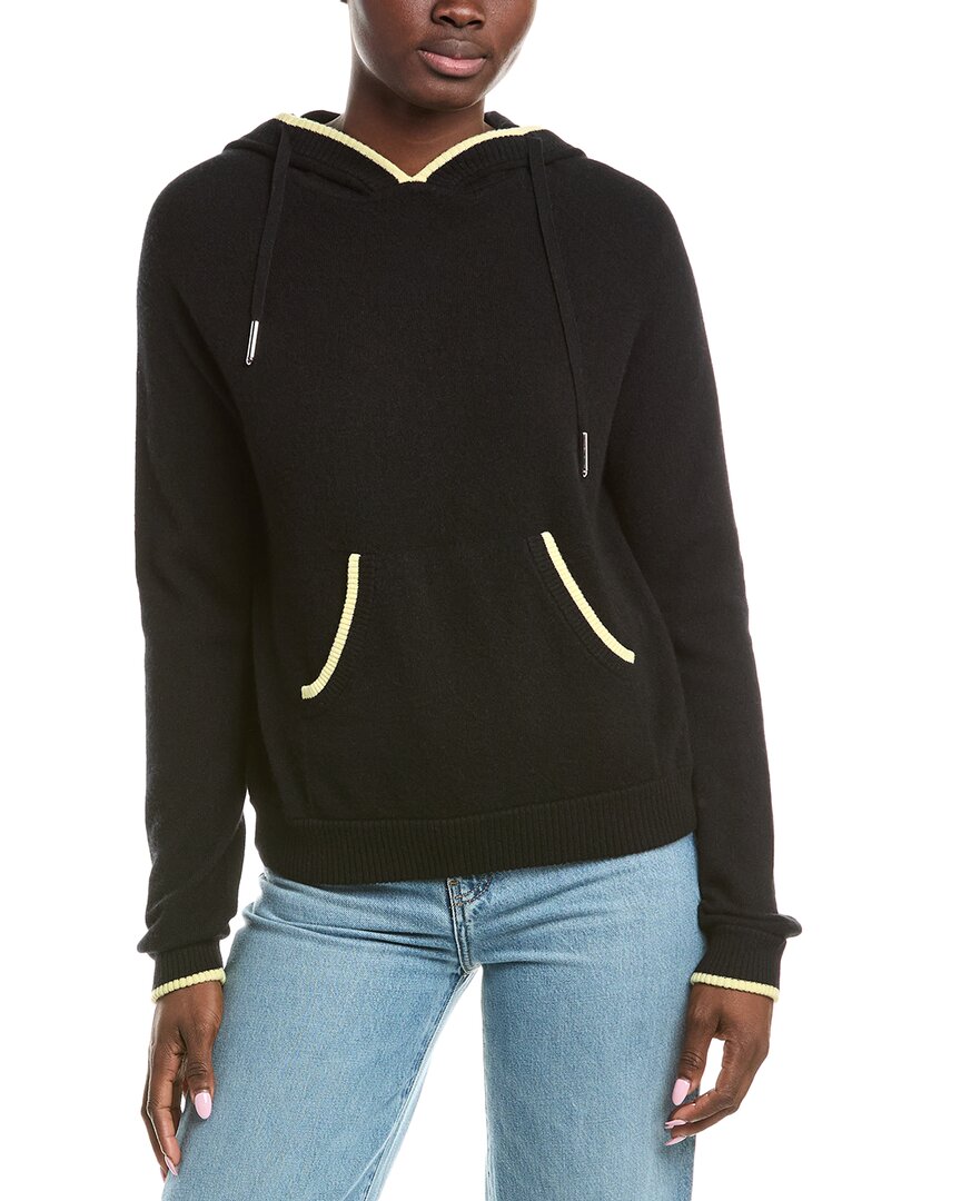 Броди Кашемир Твист Смайли Кашемировый худи Brodie Cashmere, черный 
Броди Кашемир Твист Смайли Кашемировый худи Brodie Cashmere, черный