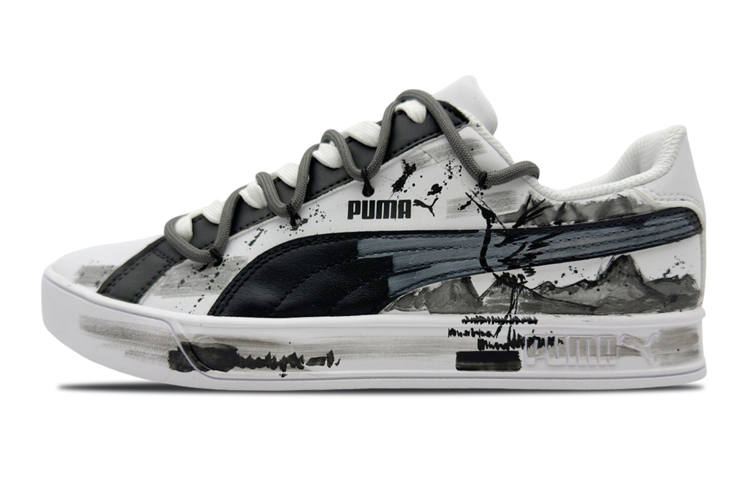 Кроссовки Puma Smash Series Skateboarding Shoes Unisex Low-top White/black, белый
Кроссовки Puma Smash Series Skateboarding Shoes Unisex Low-top White/black, белый