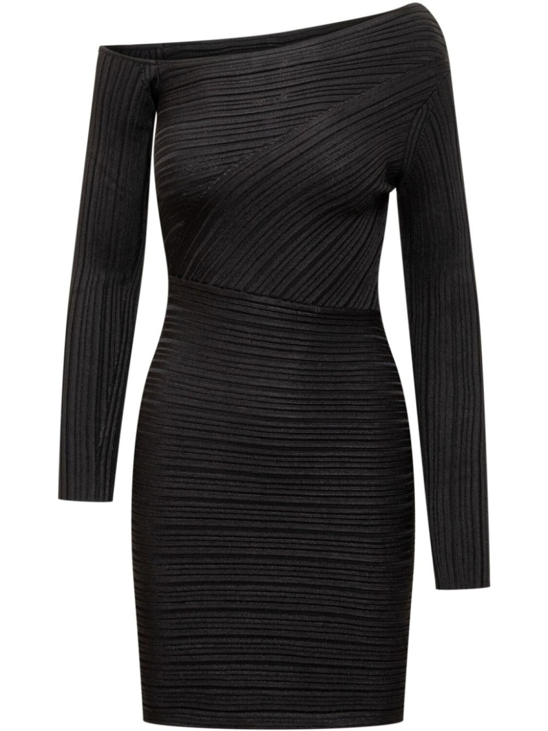 Платье на одно плечо Ba&Sh, черный 
Платье на одно плечо Ba&Sh, черный