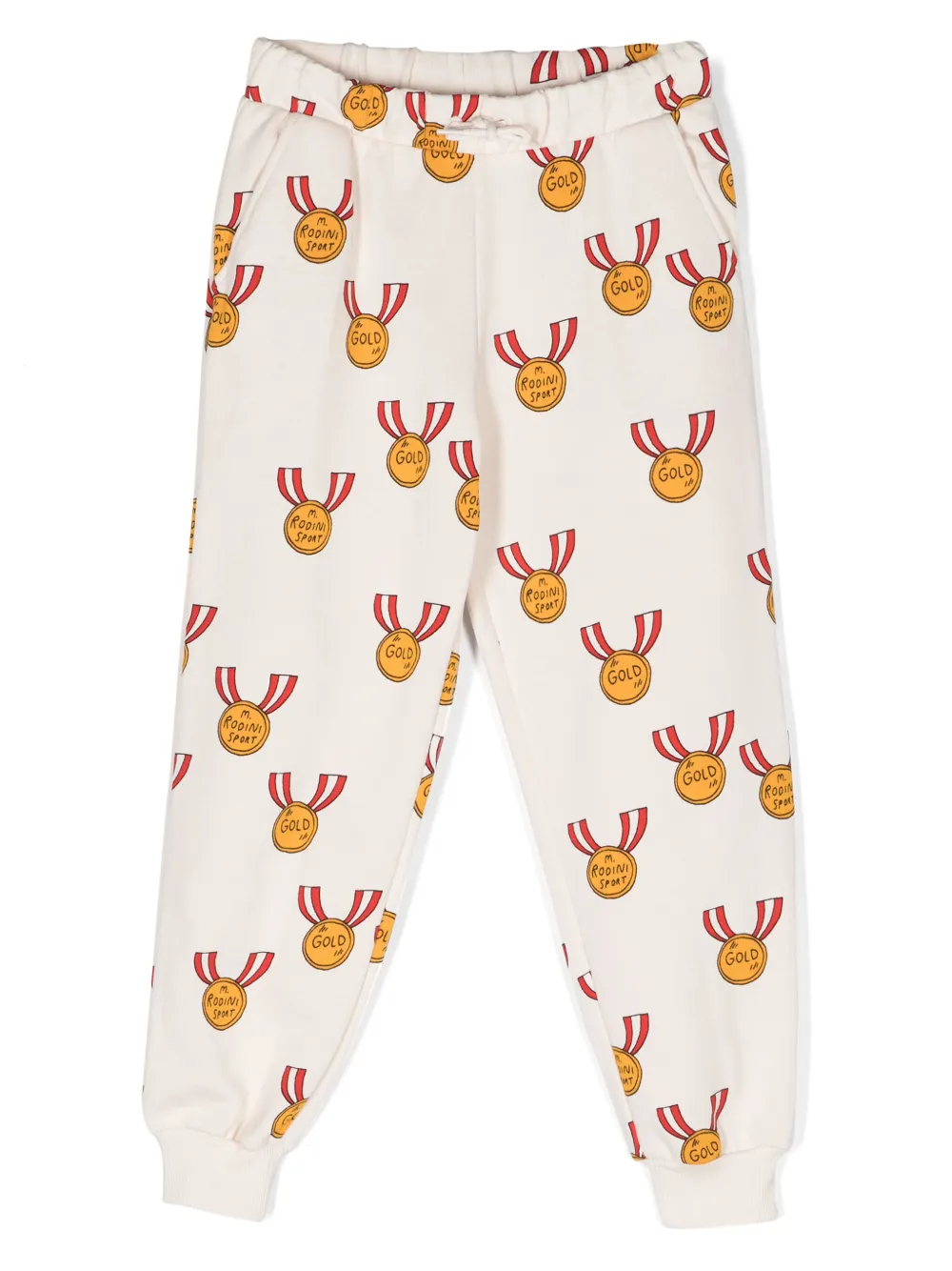 Спортивные брюки с принтом Mini Rodini, нейтральный
Спортивные брюки с принтом Mini Rodini, нейтральный