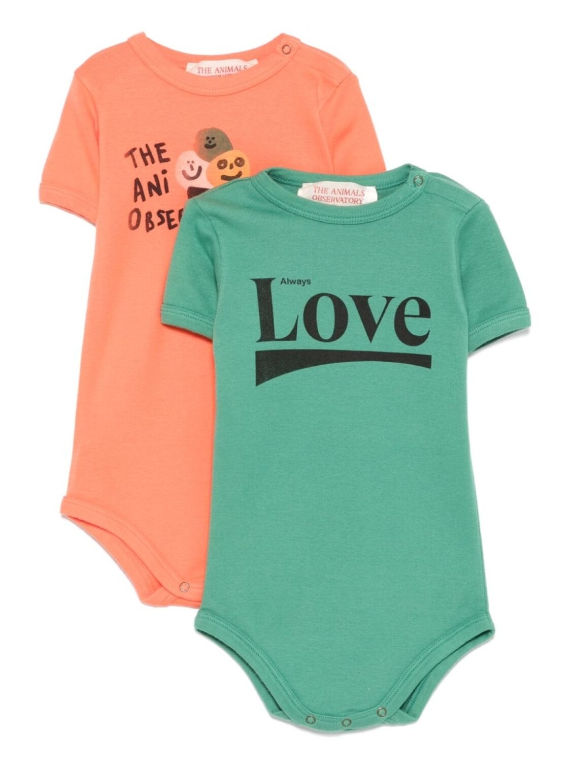 The Animals Observatory комплект из двух боди Chimpanzee, зеленый
The Animals Observatory комплект из двух боди Chimpanzee, зеленый