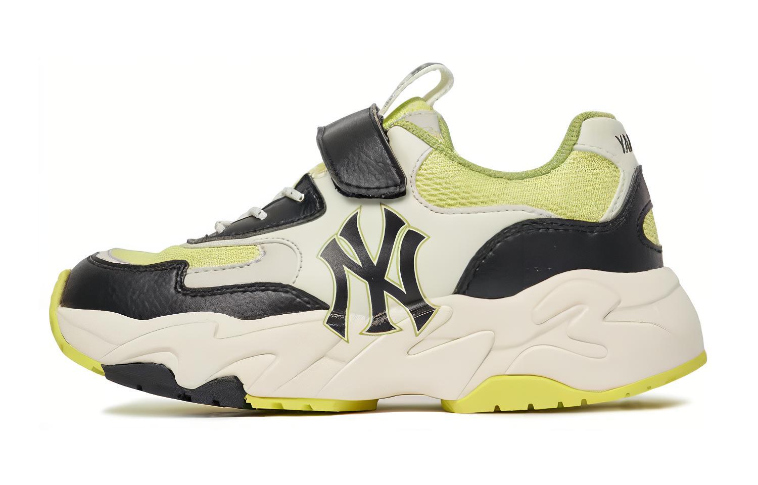 Бейсбольные кроссовки MLB для детей с массивной амортизацией, износостойкие низкие повседневные бело-зеленые 
Бейсбольные кроссовки MLB для детей с массивной амортизацией, износостойкие низкие повседневные бело-зеленые