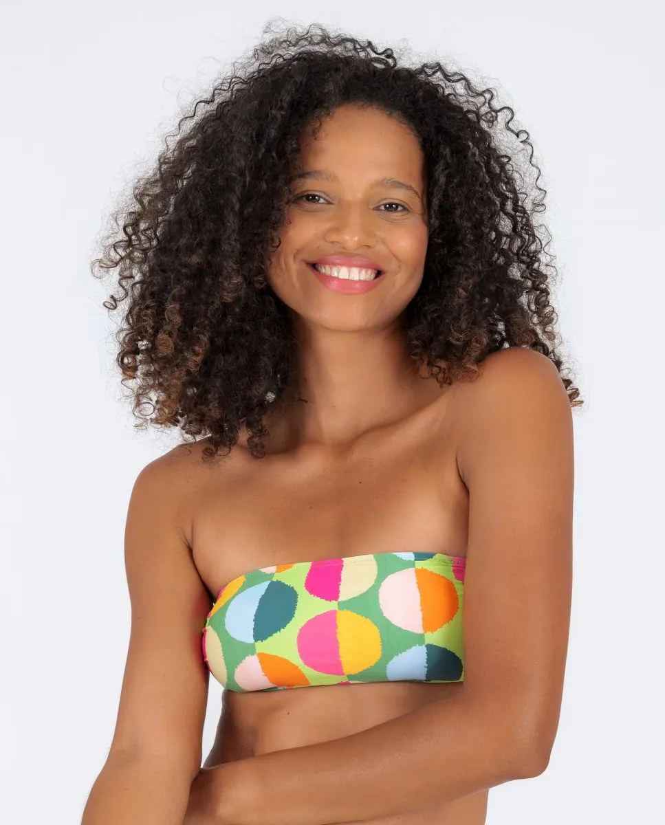 Утепленный лиф бикини-бандо с принтом Río de Sol, мультиколор
Утепленный лиф бикини-бандо с принтом Río de Sol, мультиколор