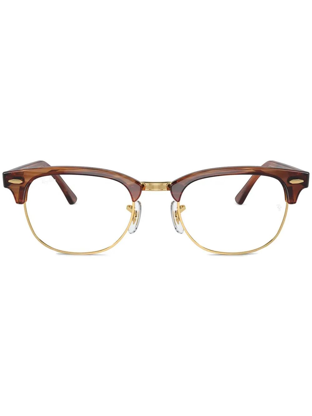 Очки Clubmaster Ray-Ban, коричневый
Очки Clubmaster Ray-Ban, коричневый