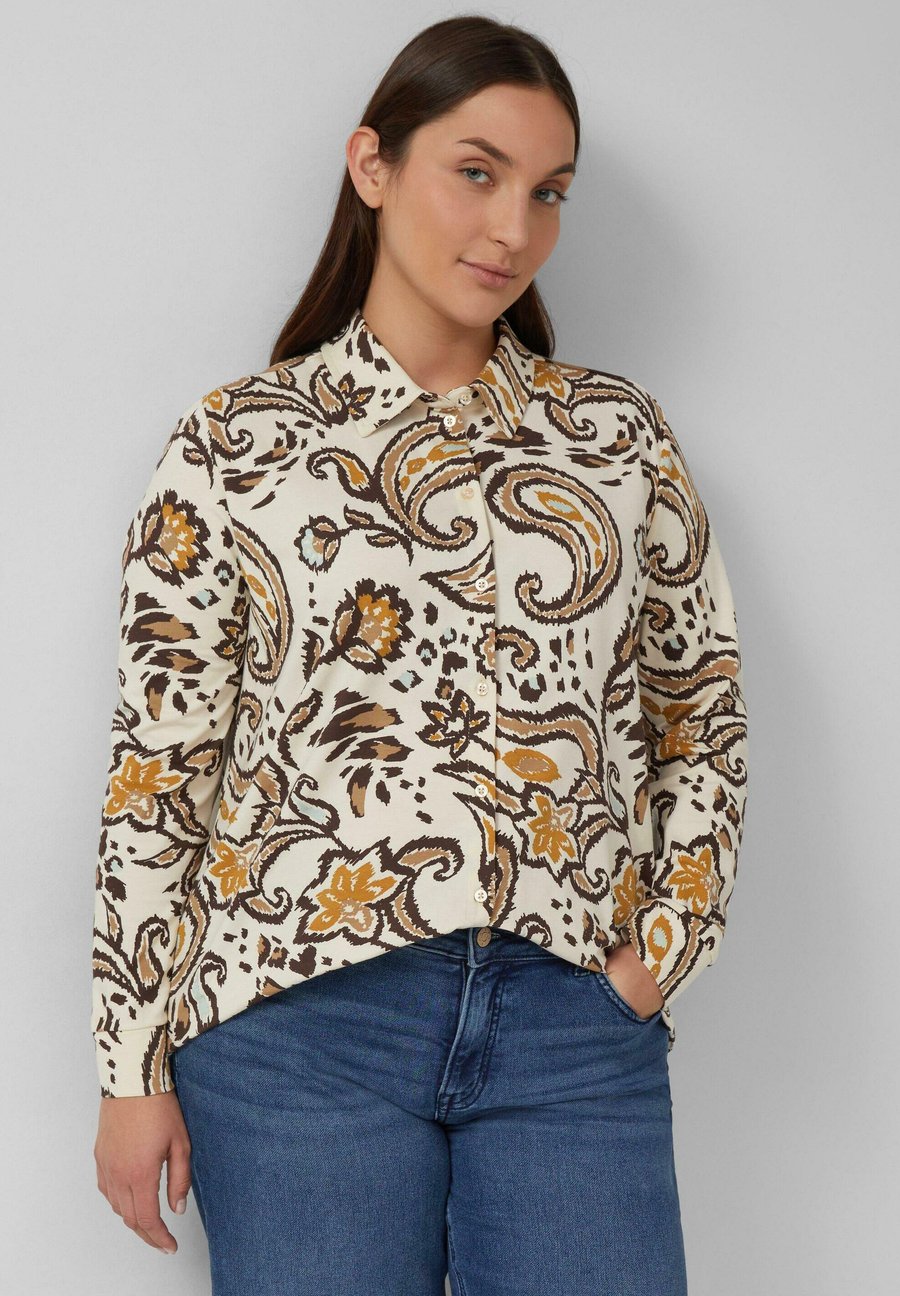 Блуза s.Oliver Button-down blouse, Creme/Beige
Блуза s.Oliver Button-down blouse, Creme/Beige