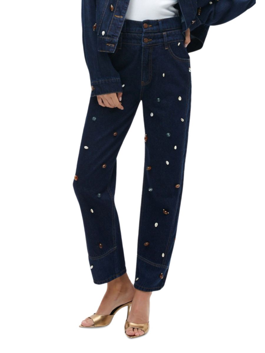 Джинсы Regular Fit с двойной талией Nocturne, темно-синий
Джинсы Regular Fit с двойной талией Nocturne, темно-синий