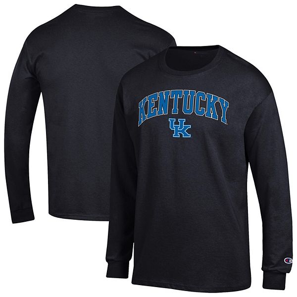 Мужская черная футболка с длинным рукавом Kentucky Wildcats с арочным логотипом Champion
Мужская черная футболка с длинным рукавом Kentucky Wildcats с арочным логотипом Champion