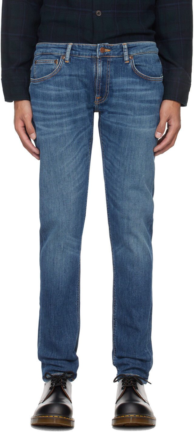 Синие джинсы скинни Lin Nudie Jeans
Синие джинсы скинни Lin Nudie Jeans