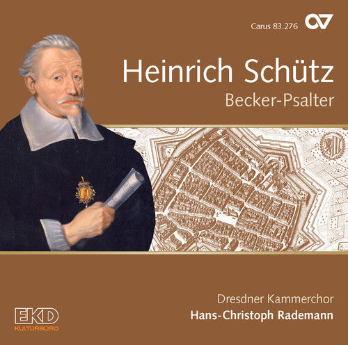 CD диск Schutz / Rademann / Kammerchor / Kunath: Heinrich Schutz: Becker-Psalter
CD диск Schutz / Rademann / Kammerchor / Kunath: Heinrich Schutz: Becker-Psalter