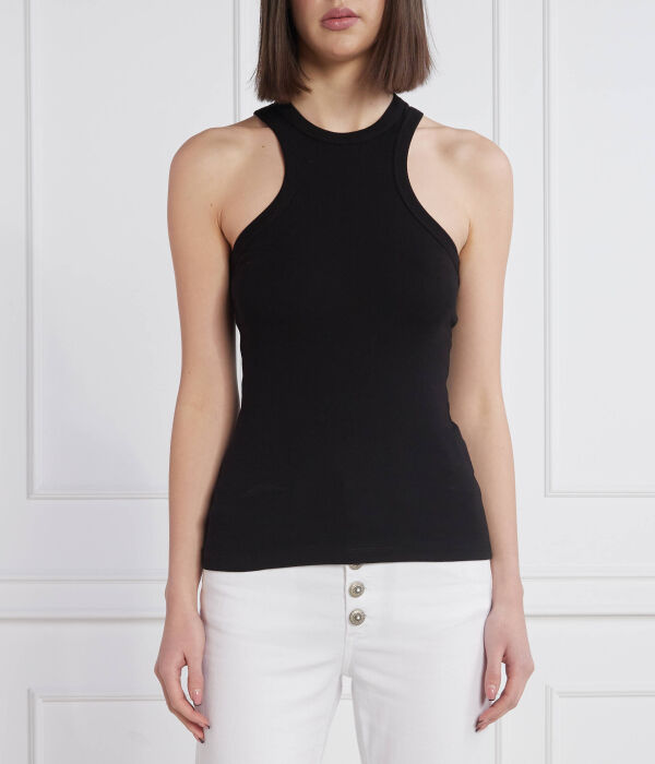 Майка женская Dondup - Made In Italy оригинального кроя, черный
Майка женская Dondup - Made In Italy оригинального кроя, черный