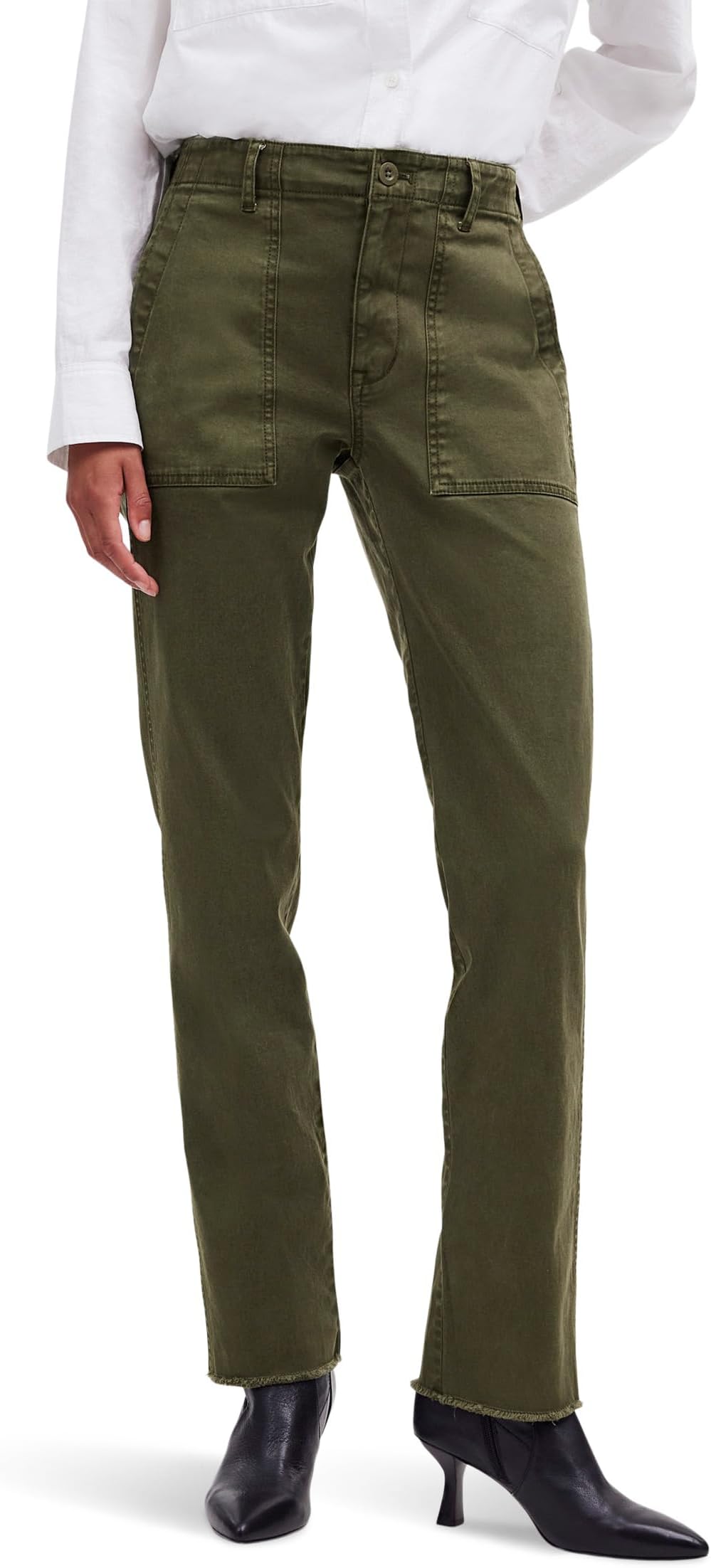 Брюки Madewell Midrise Stretch Utility Slim Leg, цвет Faded Ivy
Брюки Madewell Midrise Stretch Utility Slim Leg, цвет Faded Ivy