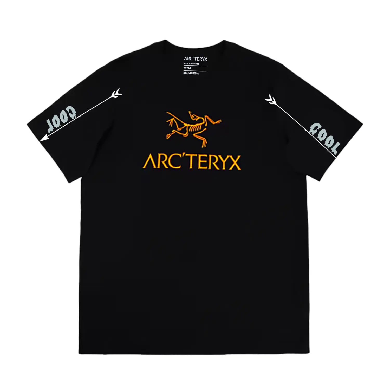 Футболка ARC'WORD Unisex Arcteryx, черный
Футболка ARC'WORD Unisex Arcteryx, черный
