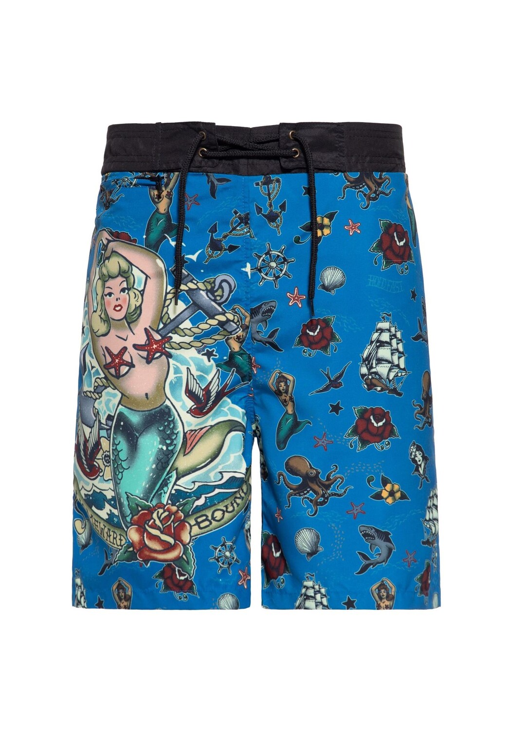 Шорты с летним принтом Sailor в стиле ретро KING KEROSIN, темно-синий
Шорты с летним принтом Sailor в стиле ретро KING KEROSIN, темно-синий